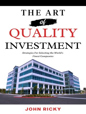 cover image of The Art of Quality Investment